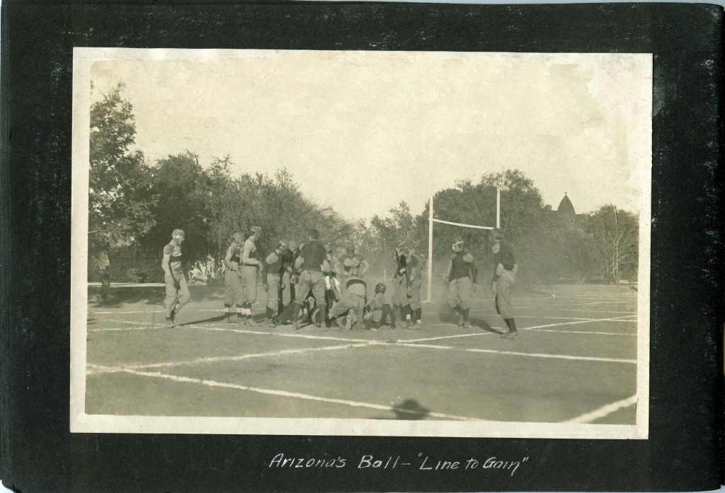 1909 Arizona's Ball "Line to Gain"