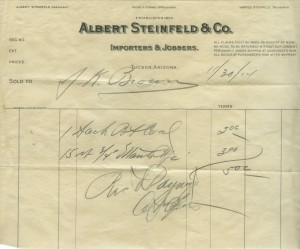 Albert Steinfeld & Co. 1914