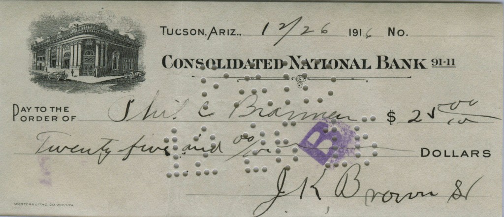 Autographs of prominent Tucson citizens | Vintage Tucson