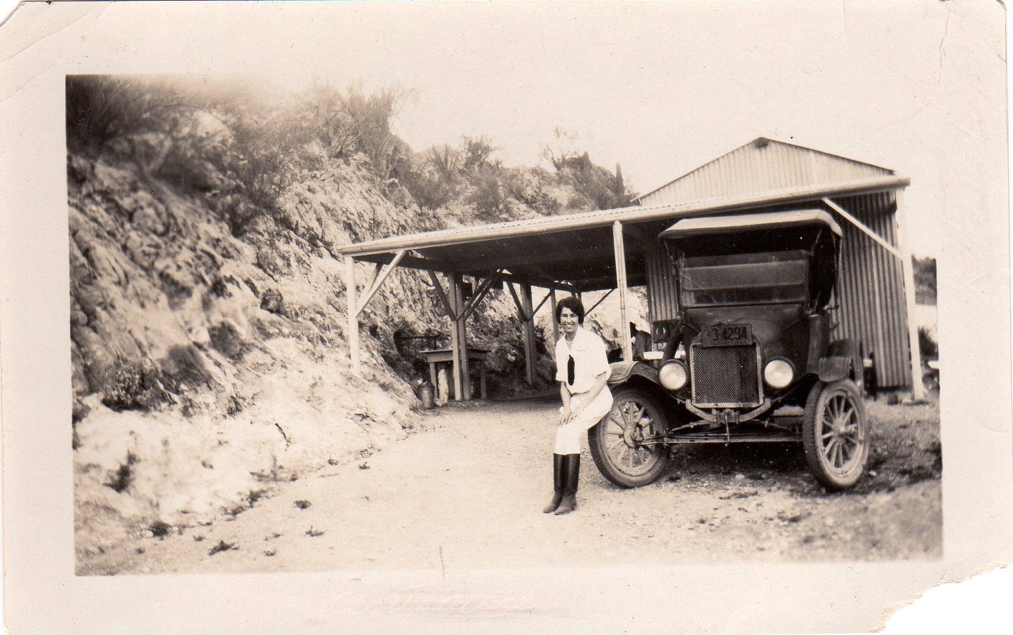 Colossal Cave near Tucson Arizona 1928