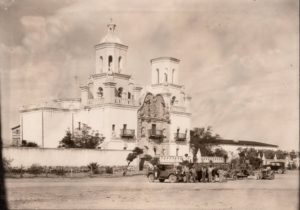 San Xavier Mission c. 1925 outside Tucson, Arizona