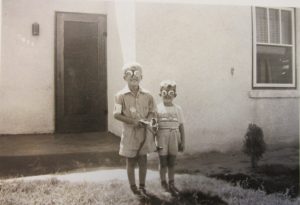 Hillard Frey and his brother 1942 Tucson Arizona