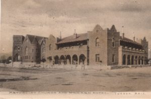 Willard Hotel, Tucson, Arizona Postcard