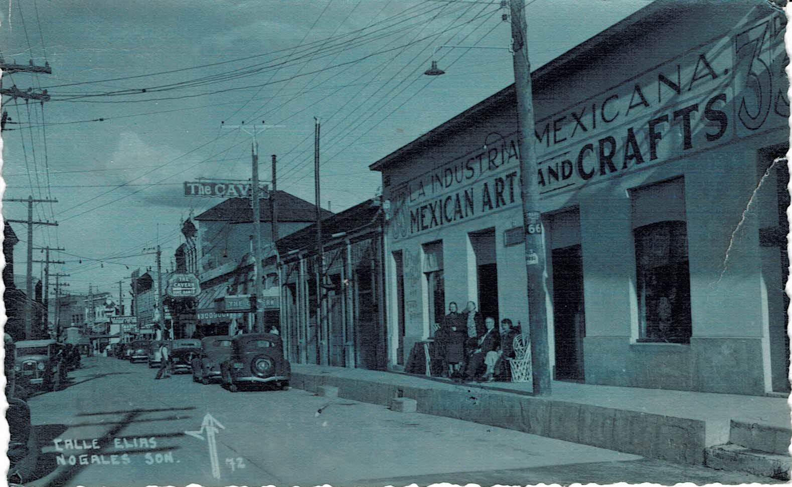 Nogales Sonora Postcard 1945