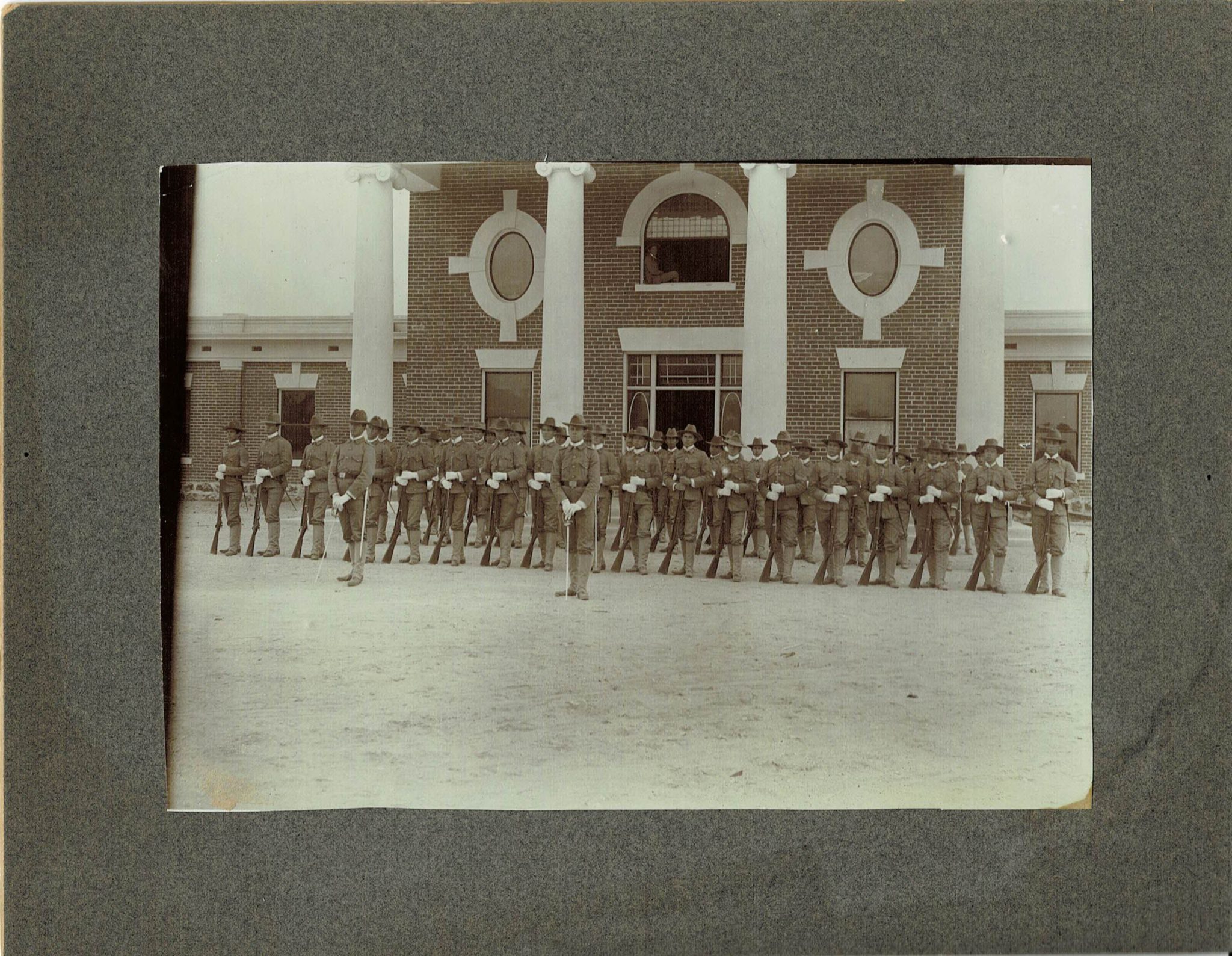 U of A Cadet Battalion circa 1901 Photograph