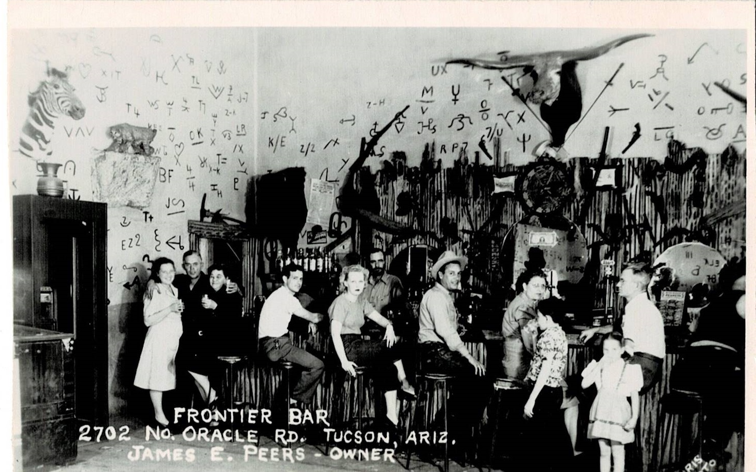 Frontier Bar 2702 N. Oracle Road Tucson Arizona